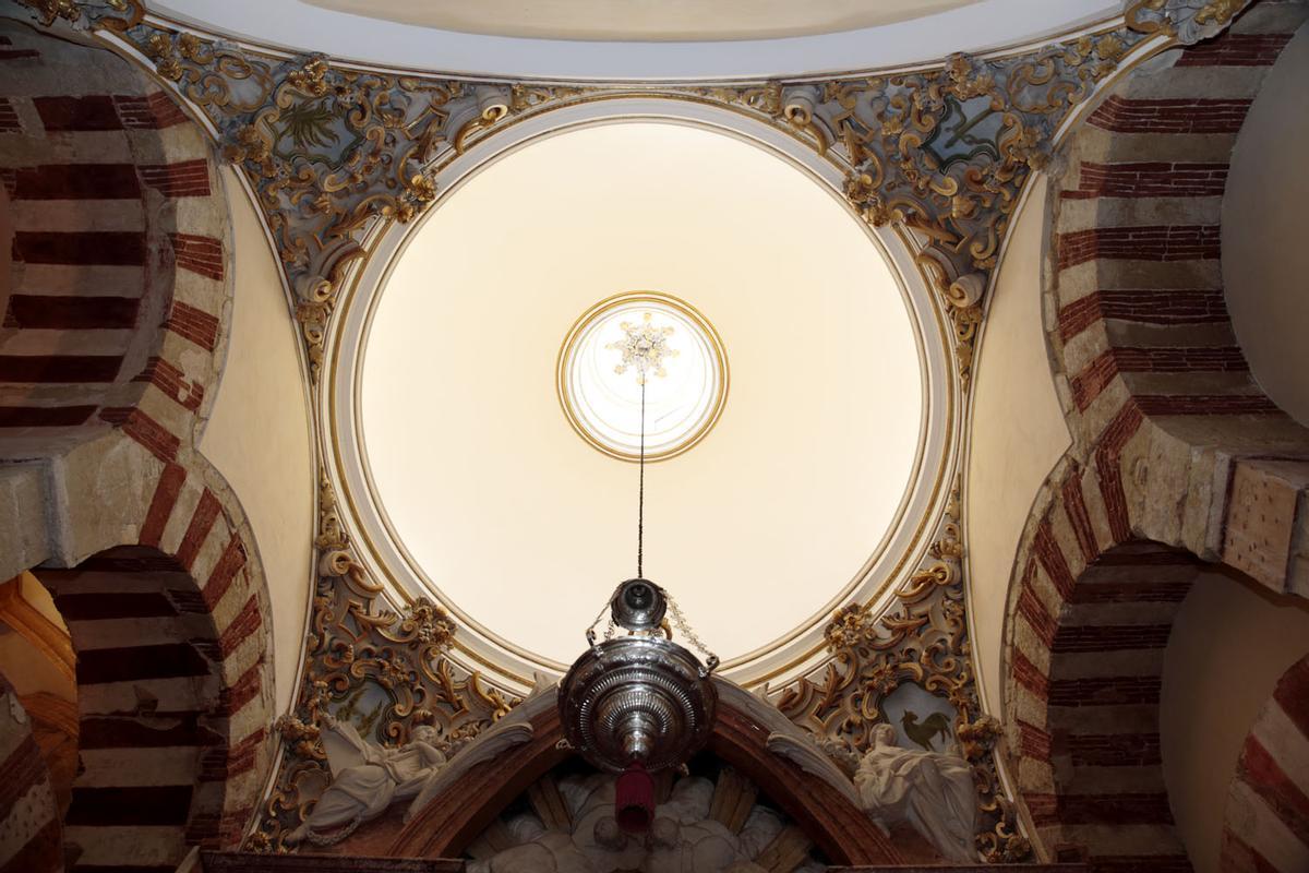 Cúpula de la capilla de Santa Inés.