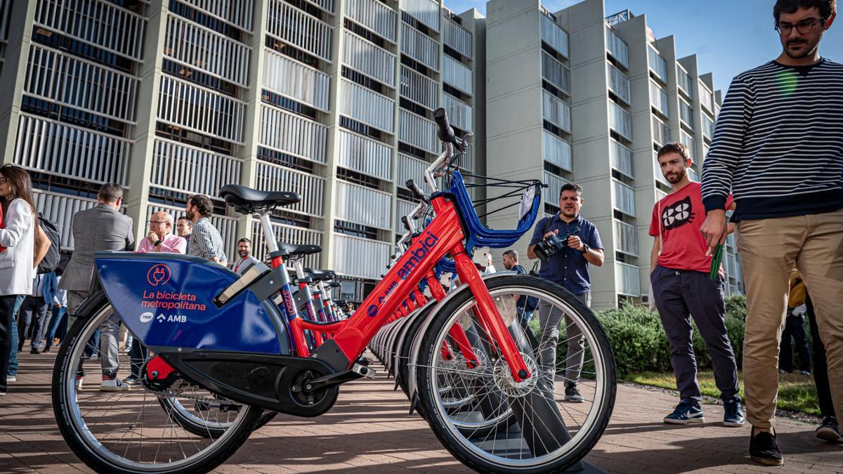 Bicicletas del futuro sistema compartido Ambici.