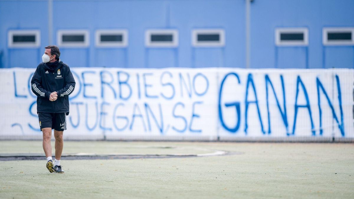 Ziganda durante un entrenamiento esta semana en El Requexón