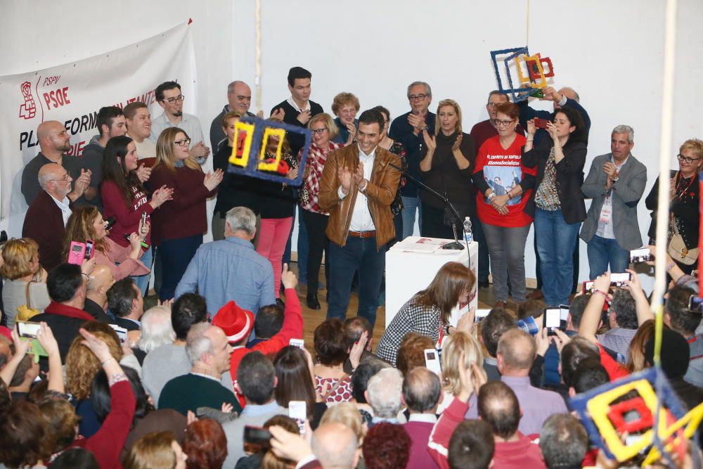 Pedro Sánchez en Castelló