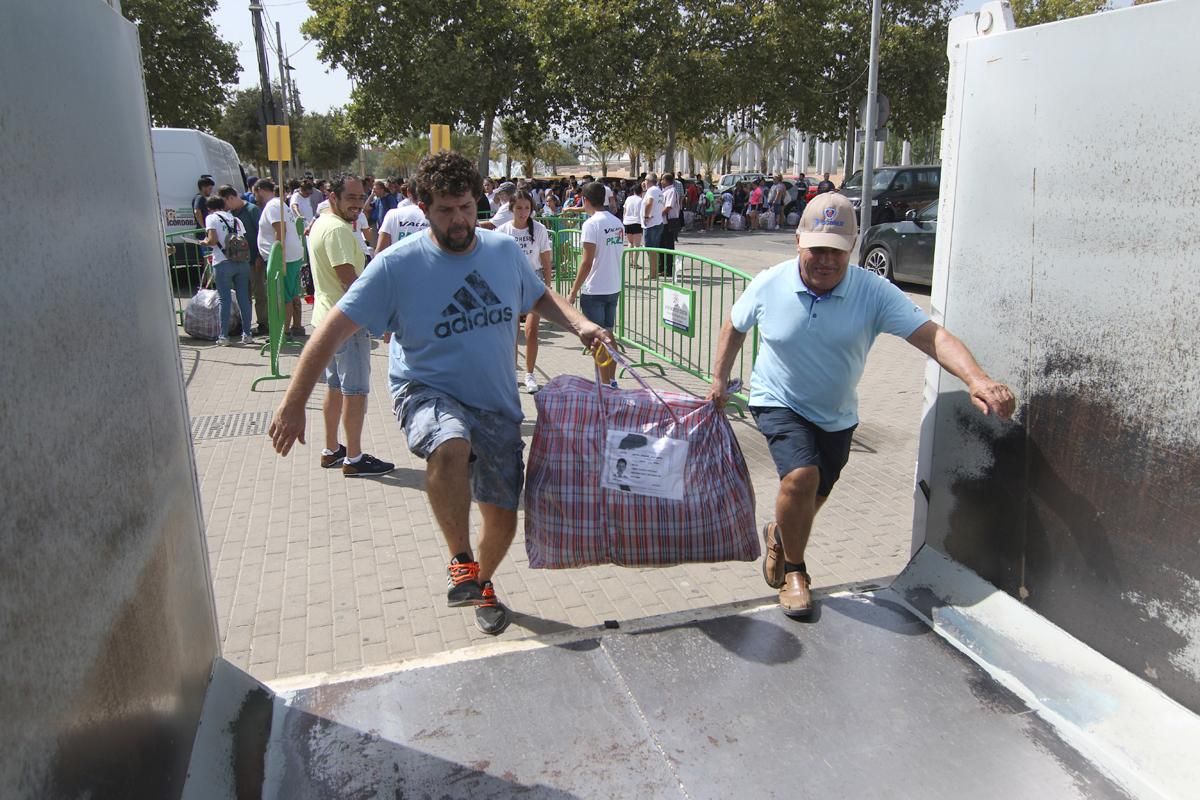 Despedida a los niños saharauis