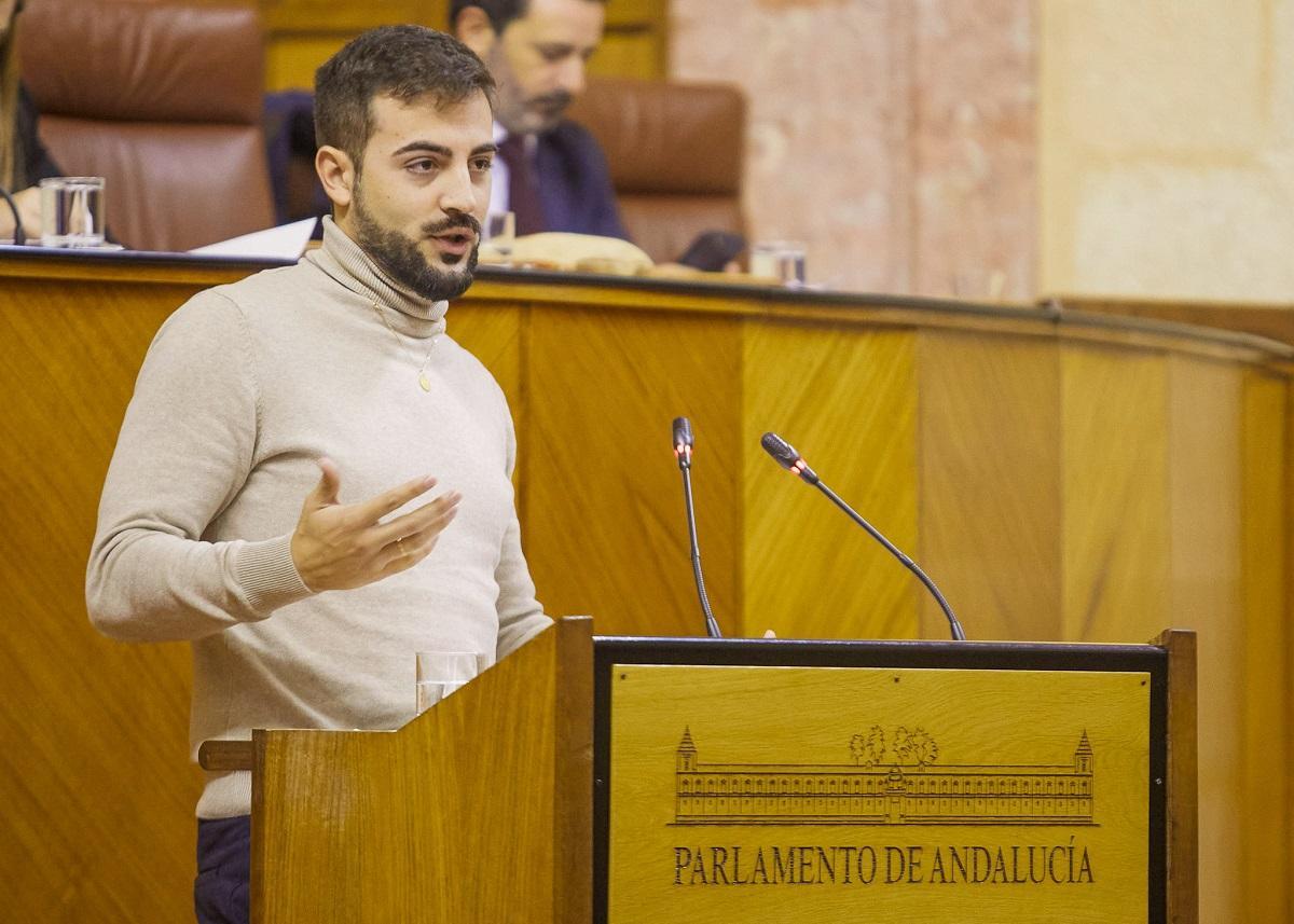 El diputado José Manuel Gómez, del Grupo Parlamentario Por Andalucía.