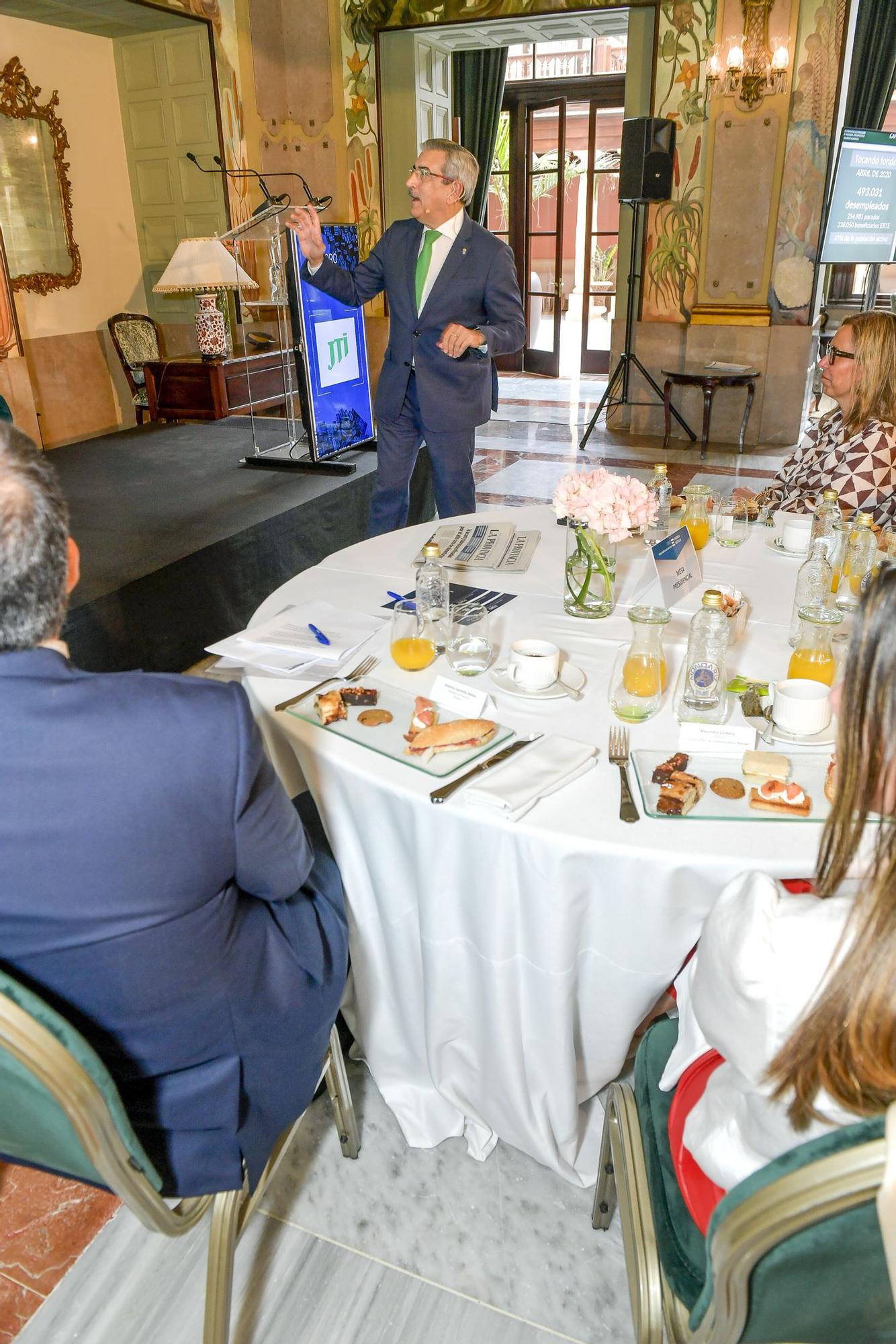 Román Rodríguez interviene en el Foro Prensa Ibérica con la conferencia 'Capaces de un futuro mejor'