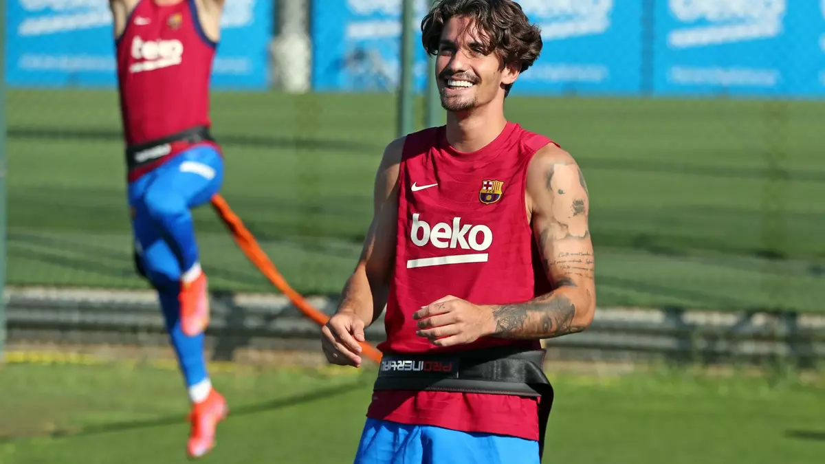 Así ha sido el entrenamiento del Barça