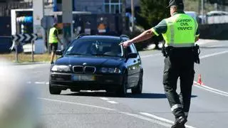 La Guardia Civil de Tráfico cierra el San Juan coruñés con 78 denuncias