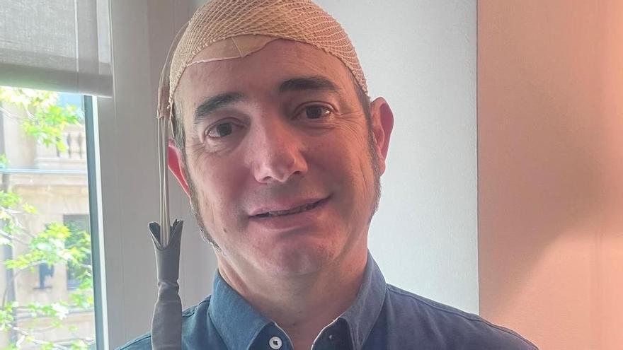 Así lucha Daniel contra el tumor cerebral más agresivo: conectado a una máquina las 24 horas y con mucho corazón