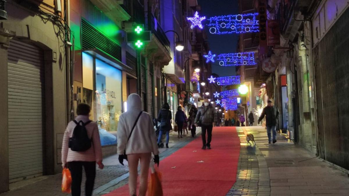 Calle de La Rúa en Benavente.  | E. P.