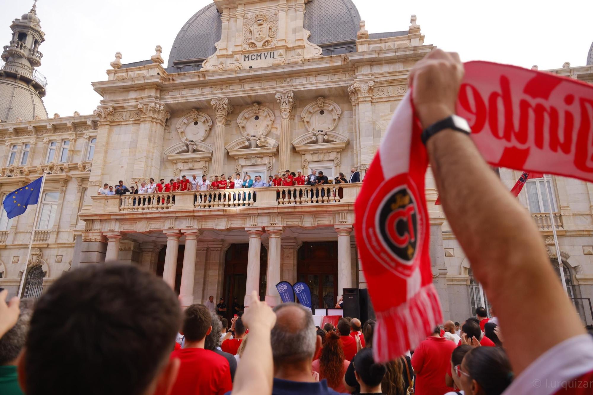 Las imágenes de la celebración del Jimbee Cartagena, campeón de liga