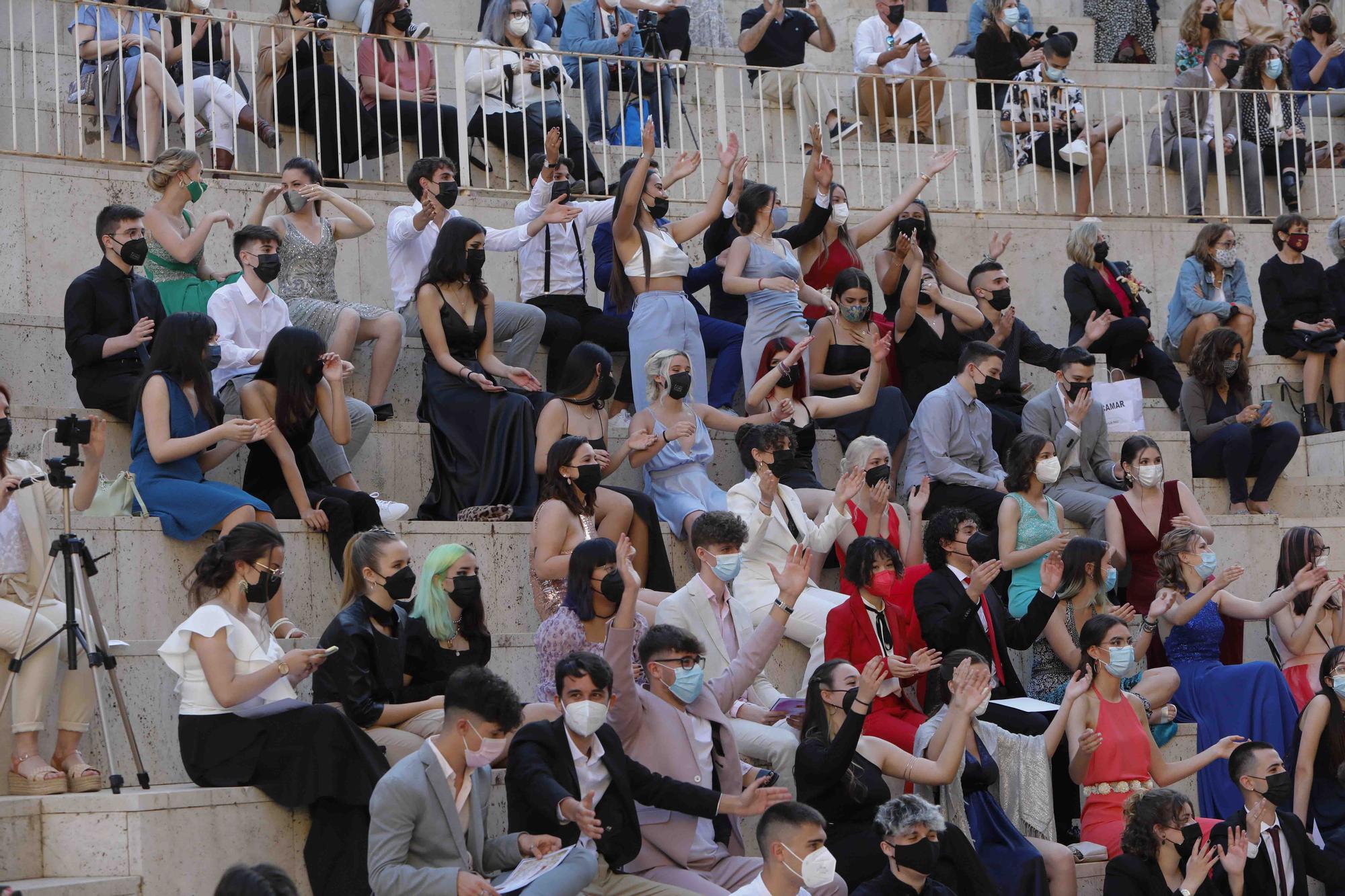 Graduación del IES Clot del Moro en el Teatro Romano de Sagunt.