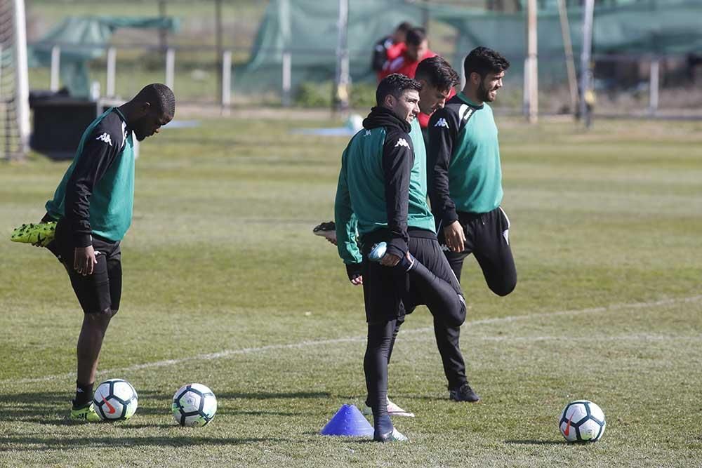 Primer entrenamiento de  Sandoval