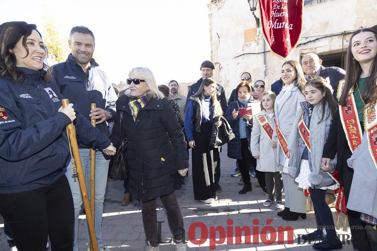 Así ha sido la visita de Isabel Díaz Ayuso a Caravaca de la Cruz
