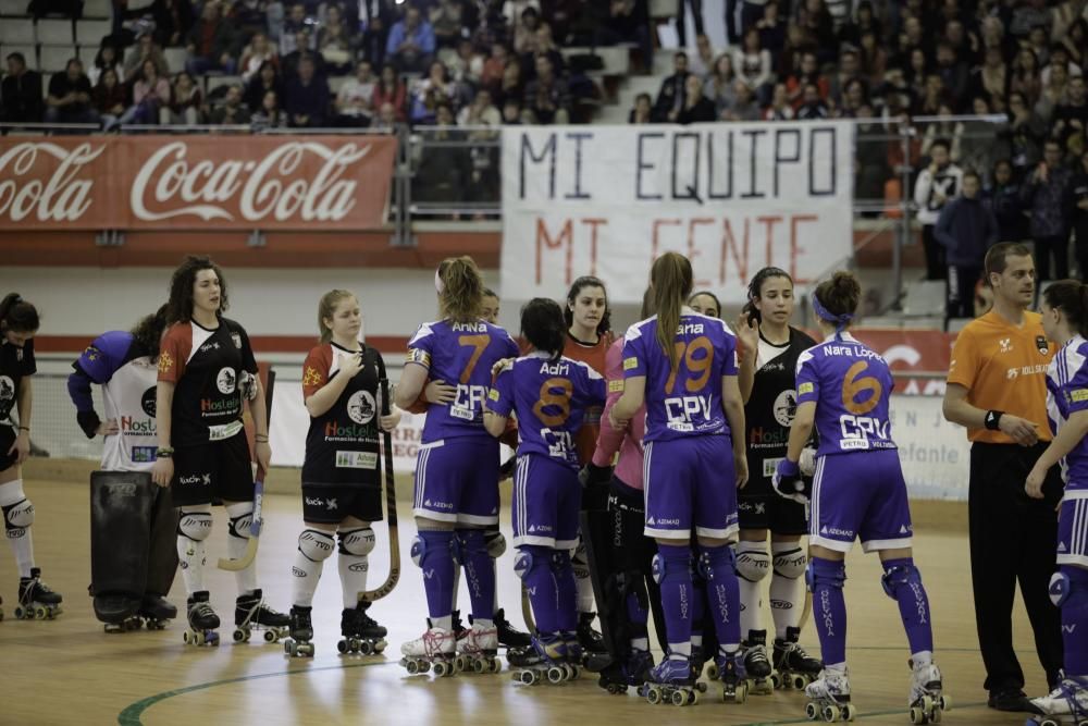 Final de la Copa de Europa de hockey en el Palacio de Deportes de La Guía.