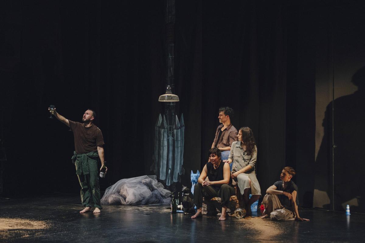 Escena de la obra 'Still (Tientos de la ruina futura)'.