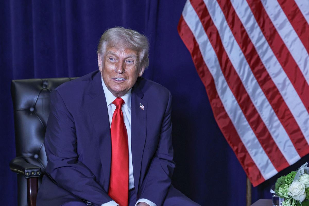 El presidente de Estados Unidos, Donald Trump.