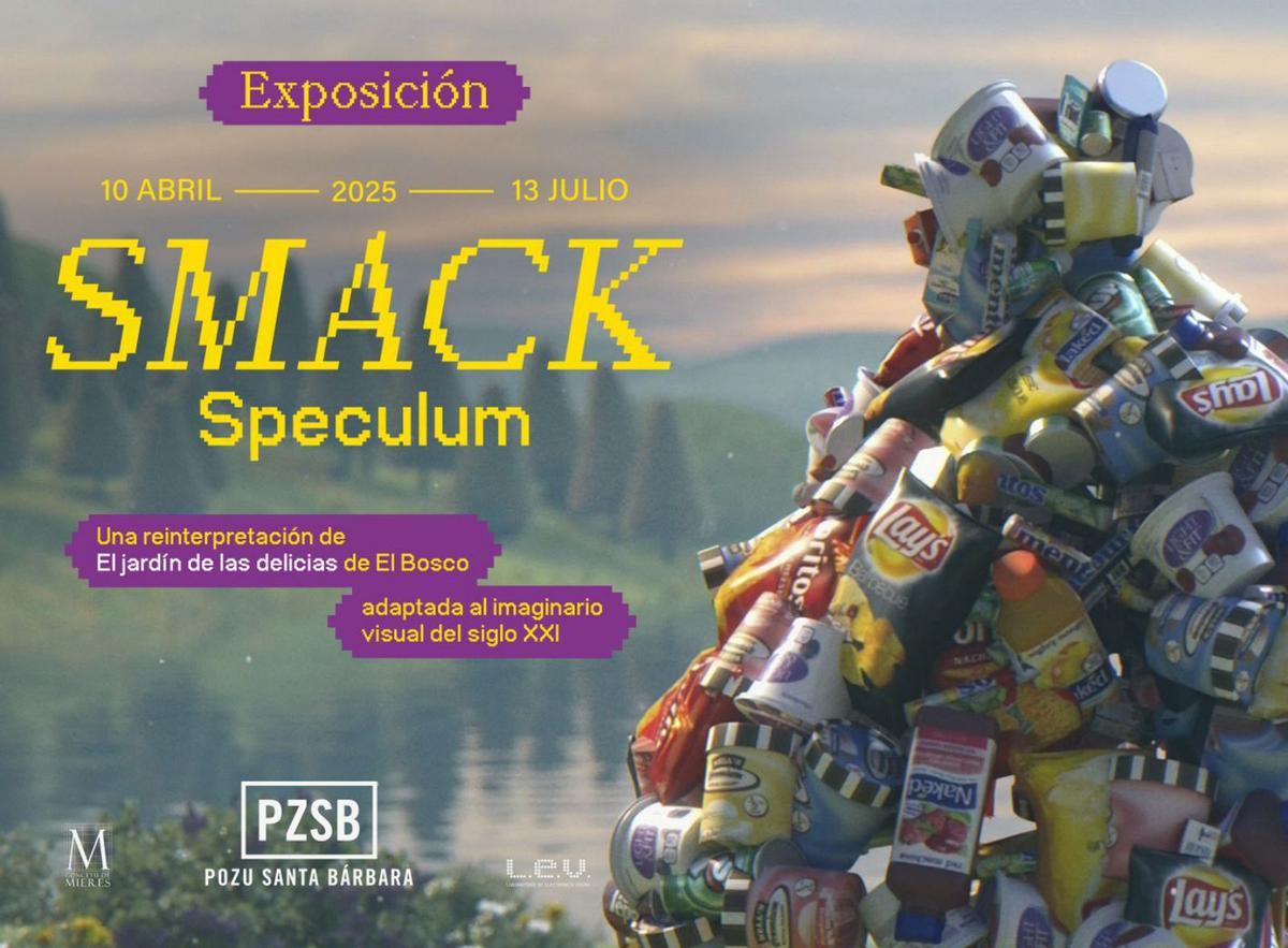 Cartel de la exposición «Smack».
