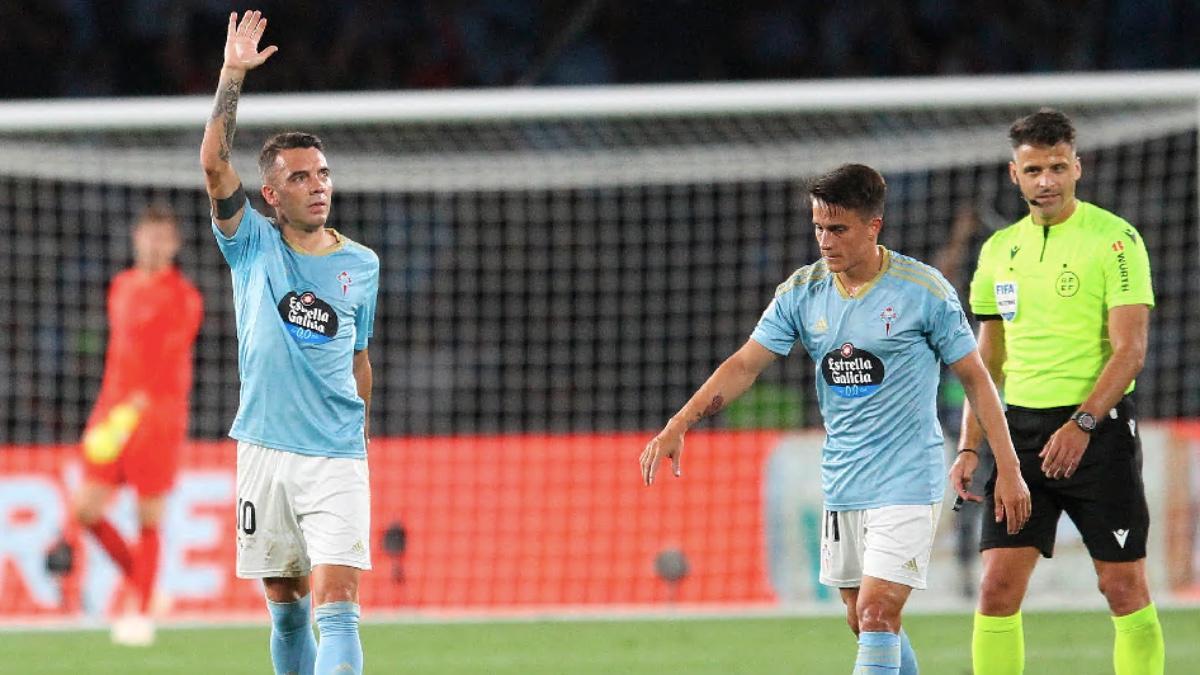 Aspas marcó el empate