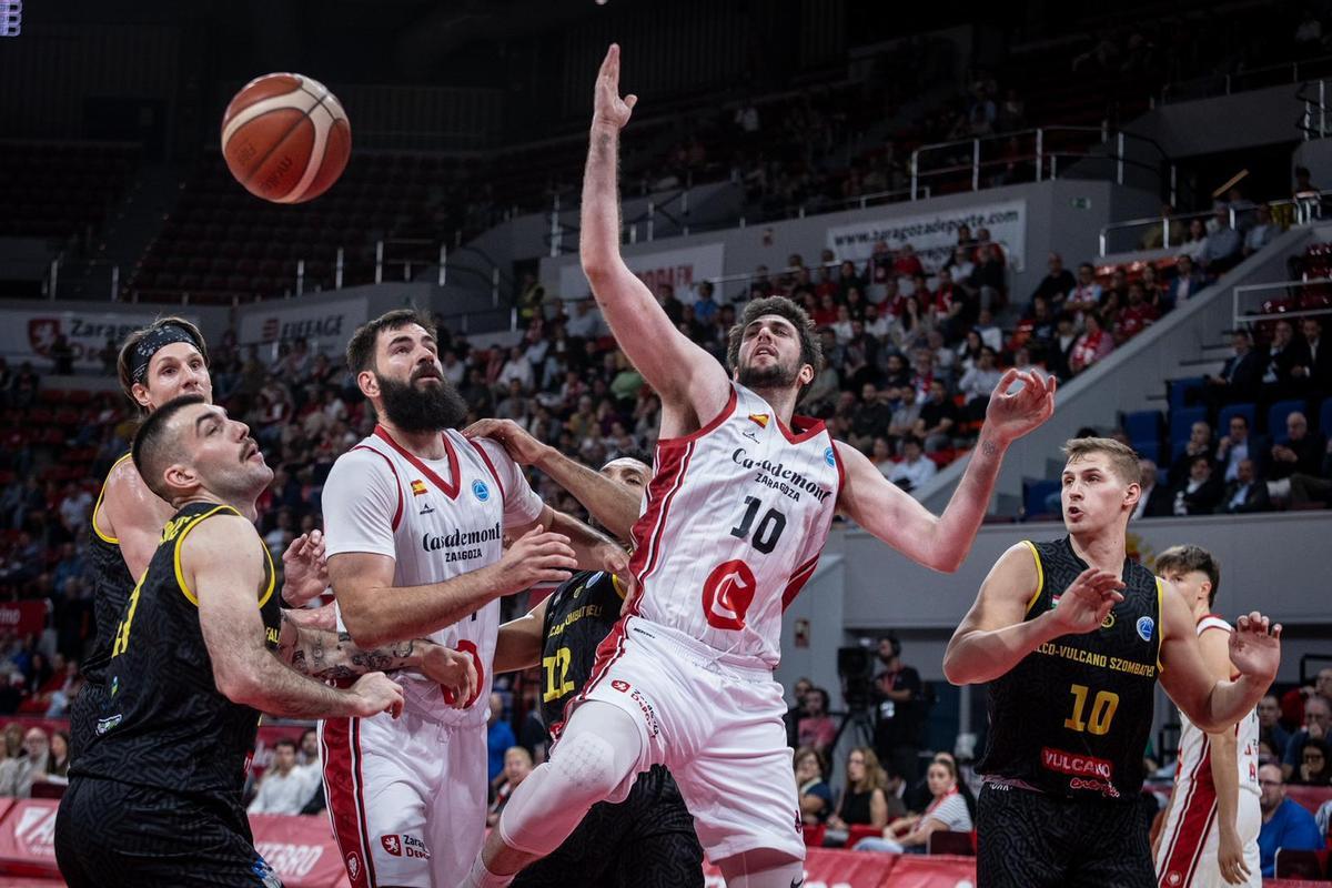 EN IMÁGENES | Partido entre Casademont Zaragoza-Falco Szombathely