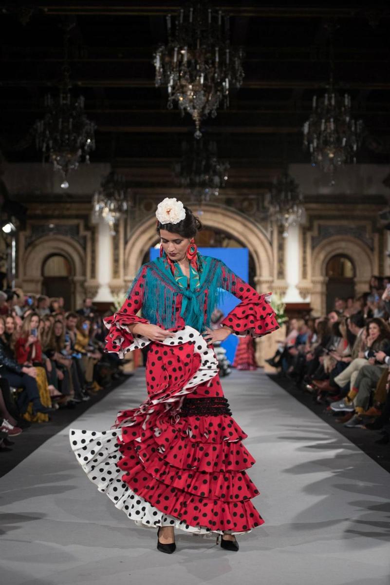 Traje de flamenca de Fabiola