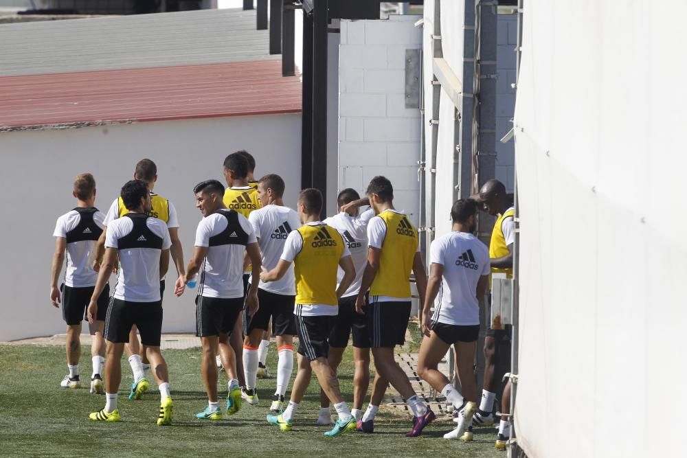 Las mejores imágenes del entrenamiento del Valencia CF