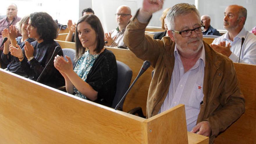 Xosé Manuel Pazos, alcalde de Cangas. //Julio Santos