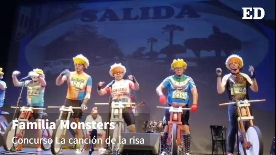 Familia Monsters, concurso La canción de la risa