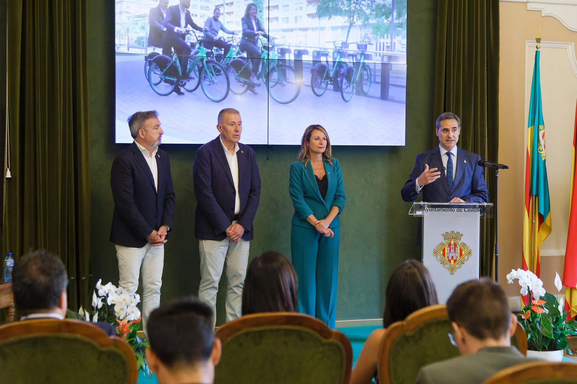 Todas las imagenes del balance de mitad de legislatura del equipo de gobierno de Castelló