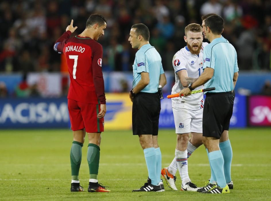 Eurocopa: Portugal-Islandia