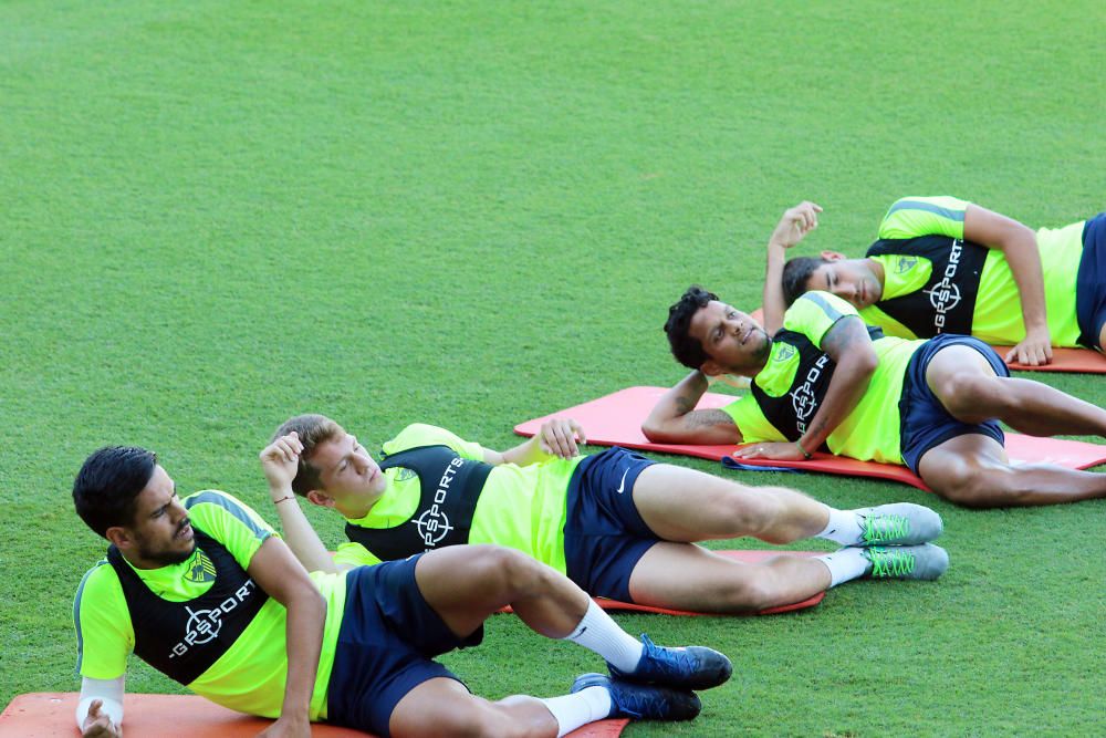 El conjunto de Míchel ya prepara el partido de la tercera jornada ante la UD Las Palmas