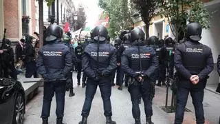 La delegación del Gobierno investigará las cargas contra manifestantes por la Educación en el acto de Ayuso