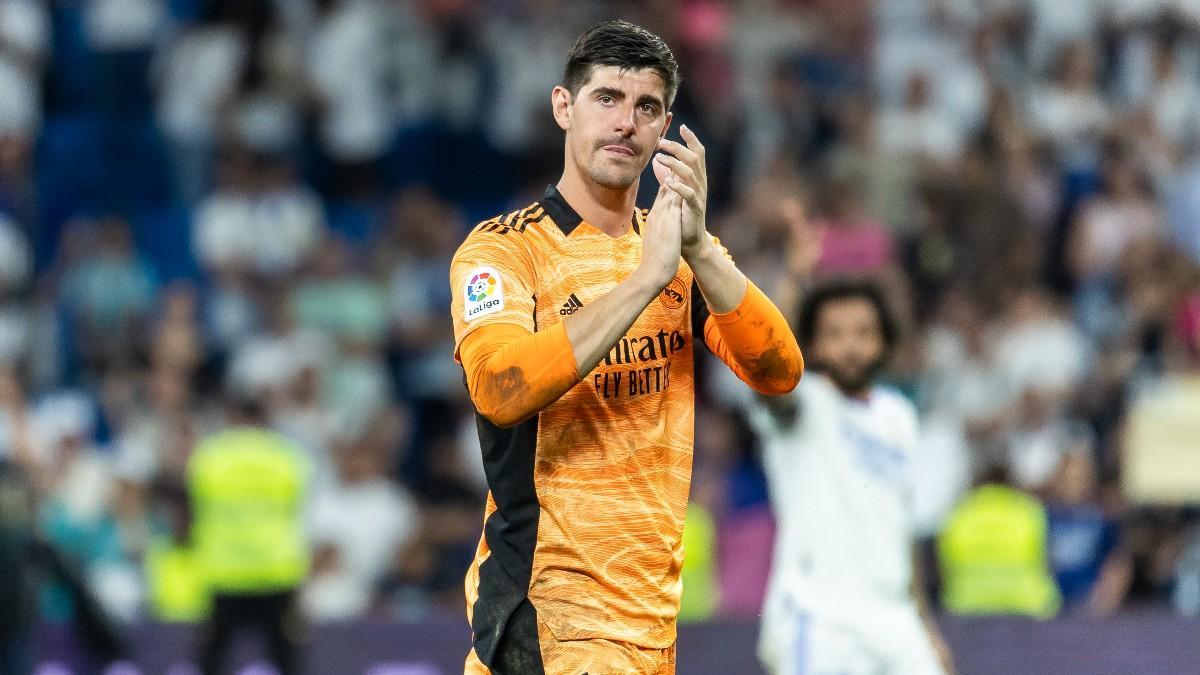 Courtois tras el partido ante el Betis