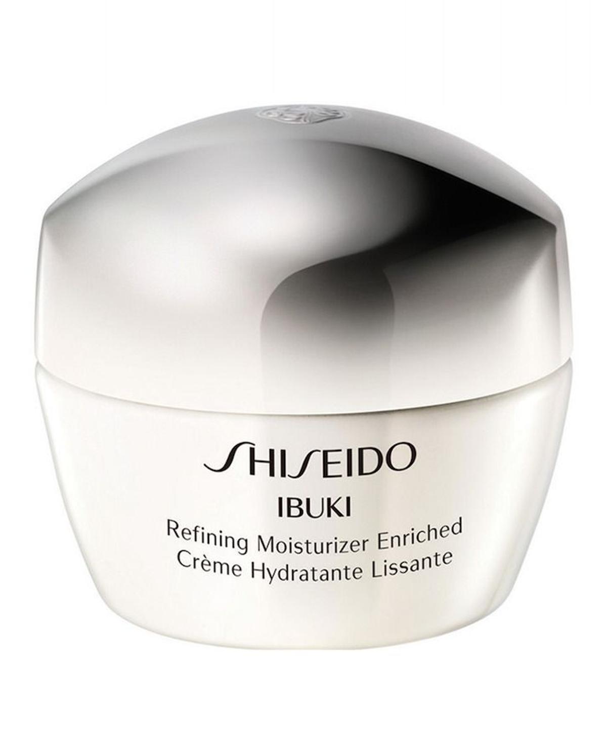 Crema hidratante alisadora Ibuki, de Shiseido