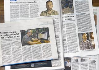 Medios de todo el mundo informan del secuestro de Marc Marginedas