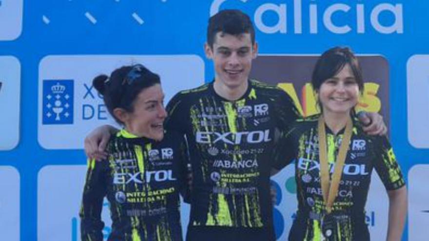 El Extol sube tres veces al podio en la Copa Galicia de Resistencia