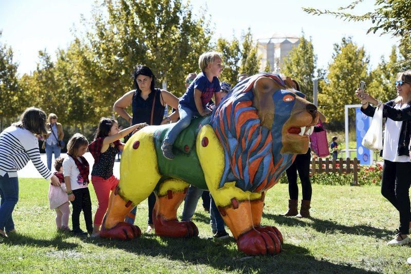 Inauguración de Río y Juego, espacio infantil de las fiestas