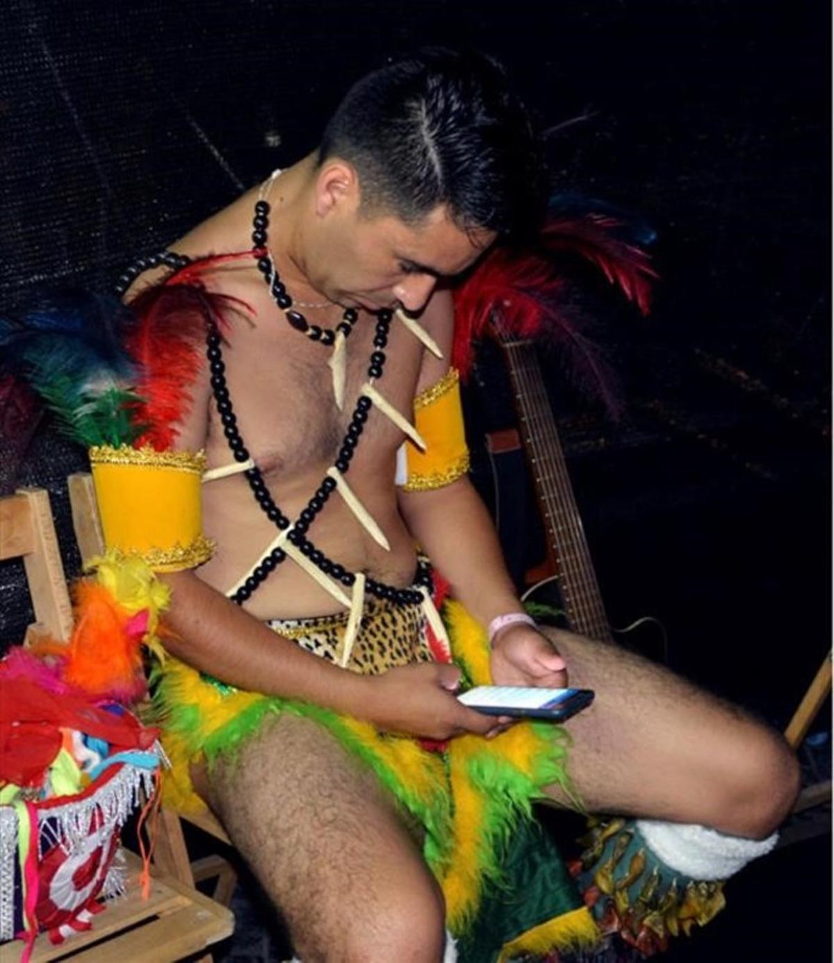 festes de la merce  Grupo de danzas tradicionales durante La Merce  LLamando a la selva