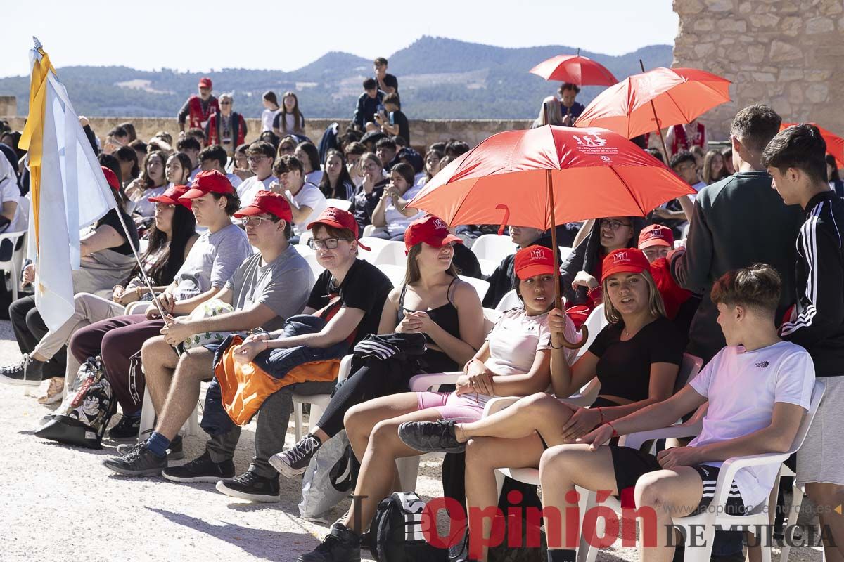 Peregrinación de alumnos de Religión de Secundaria y Bachillerato a Caravaca