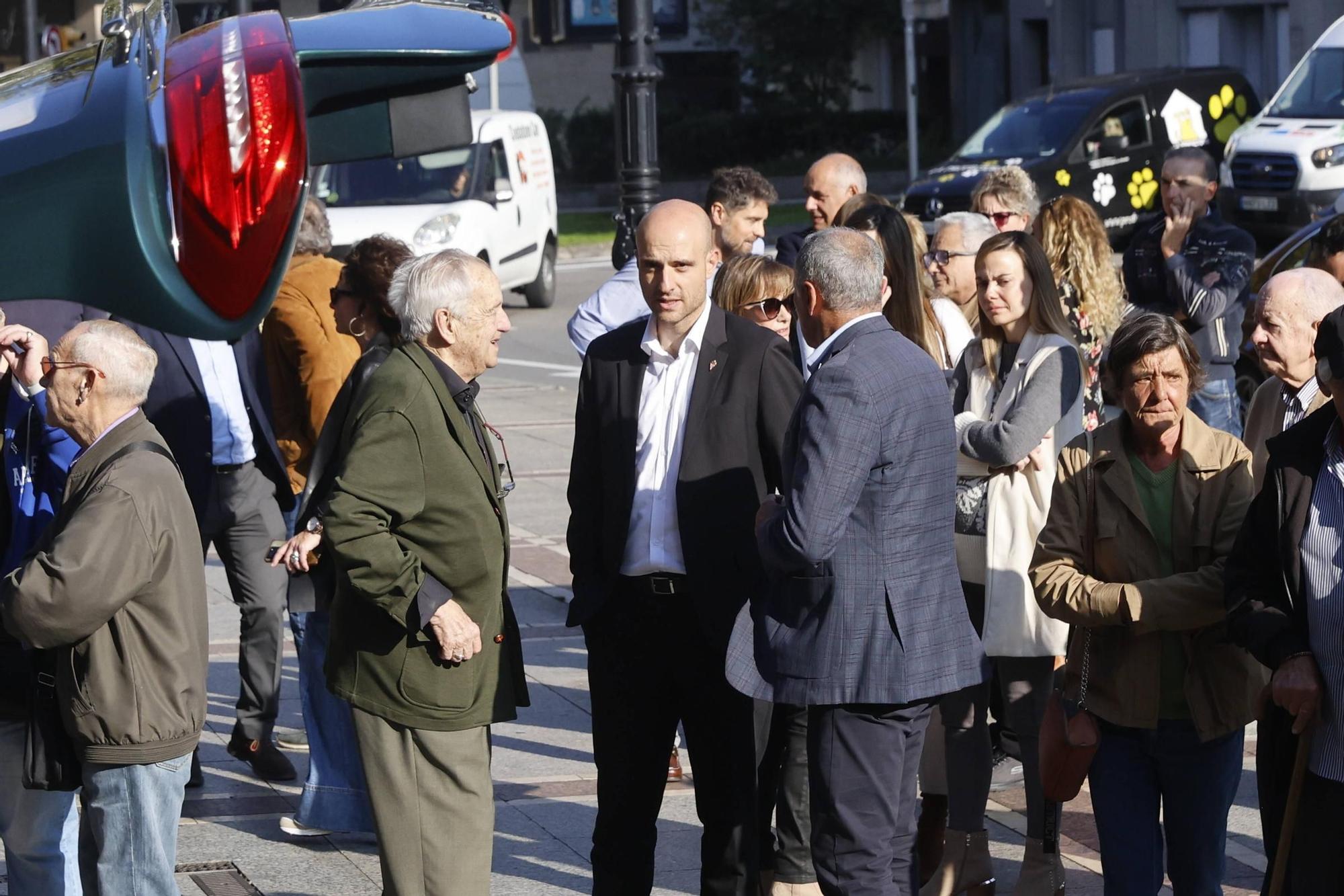 Funeral de José Manuel Espinosa, "Epi", exjugador del Sporting
