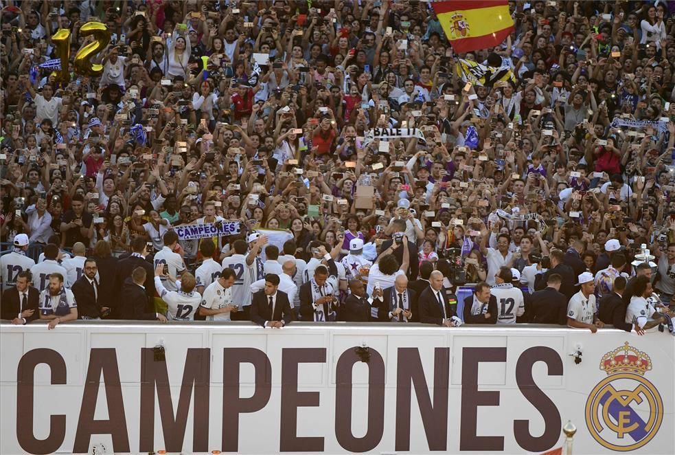 FOTOGALERÍA / La celebración por la duodécima en Madrid