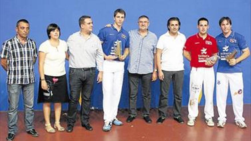 D El equipo de Vistabella se proclama subcampeón del VII Trofeu Diputació de València de frontón