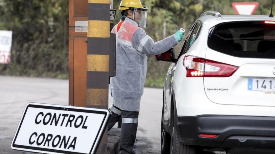 Control de temperatura a la entrada de Arcelor por Veriña