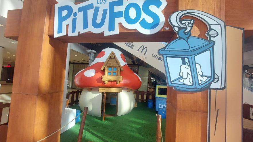 Larios Centro acoge el tour de &#039;Los Pitufos&#039;