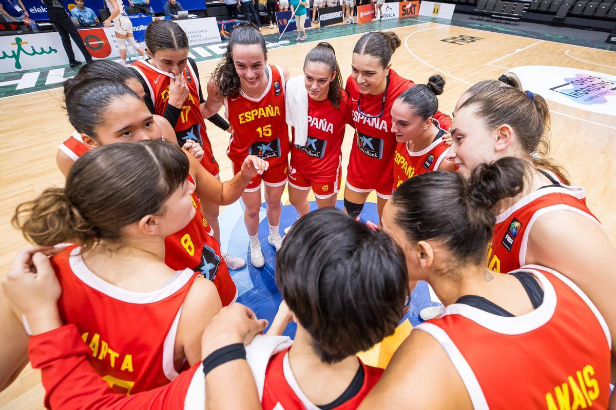 Rubén Burgos guía a la España Sub-20 a un inicio perfecto en el Eurobasket