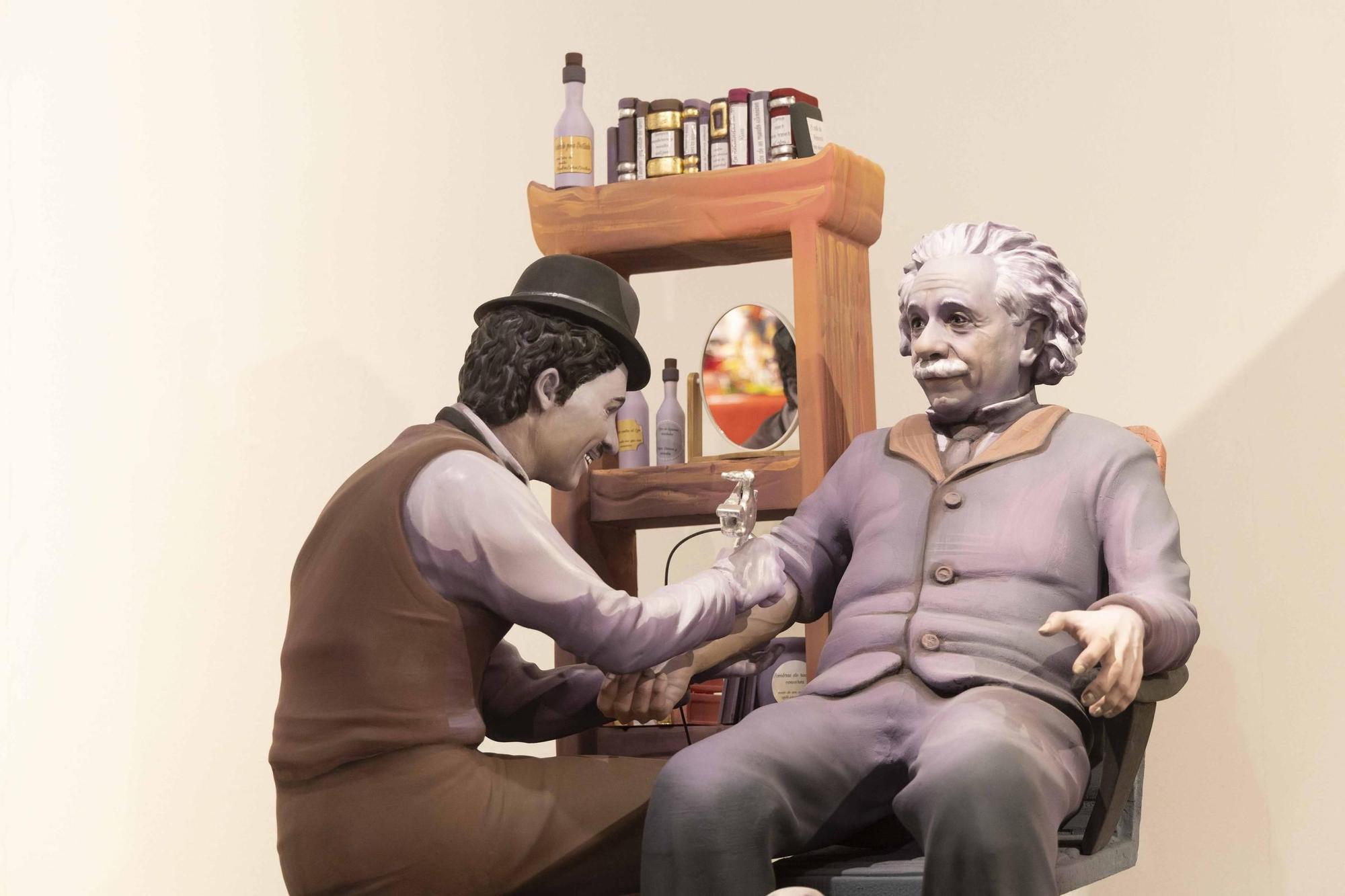 La exposición del Ninot, un homenaje a Pedro Luis Sirvent