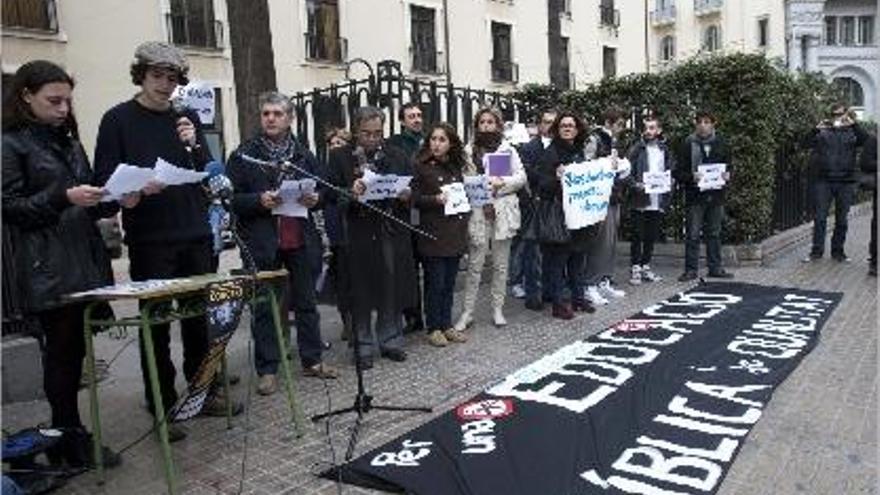 La Primavera valenciana resurge contra Wert