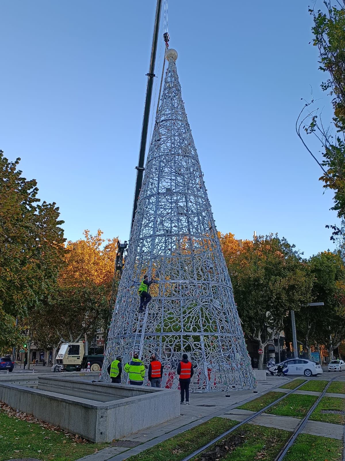 FOTOGALERÍA | Zaragoza se prepara para la Navidad