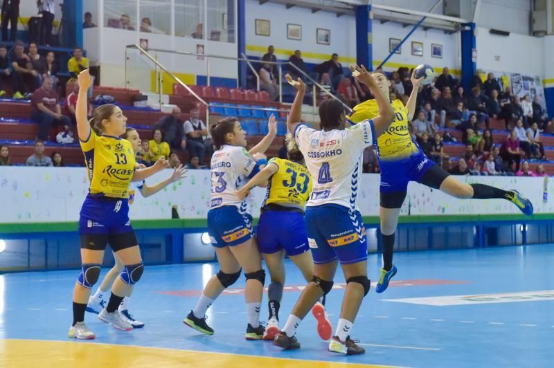 25-01-2020 TELDE. Balonmano femenino: Rocasa # Granollers  | 25/01/2020 | Fotógrafo: Andrés Cruz