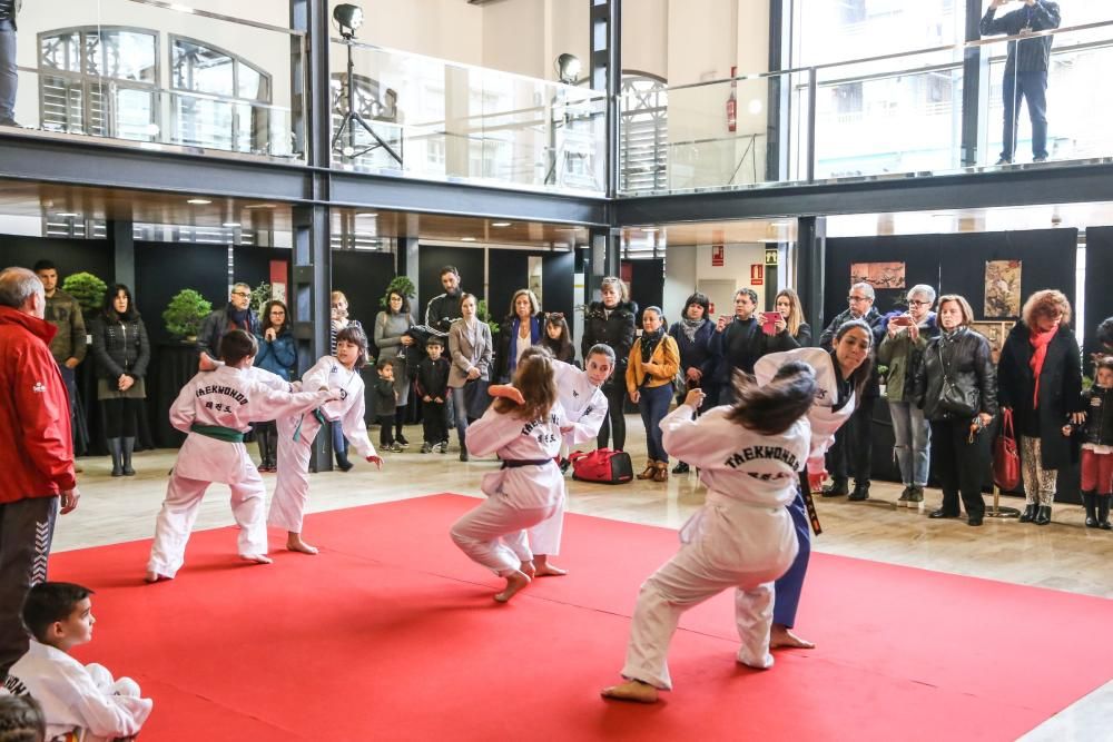 Una exposición muestra 62 ejemplares en La Lonja, algunos con 200 años de antigüedad y exhibición de artes marciales