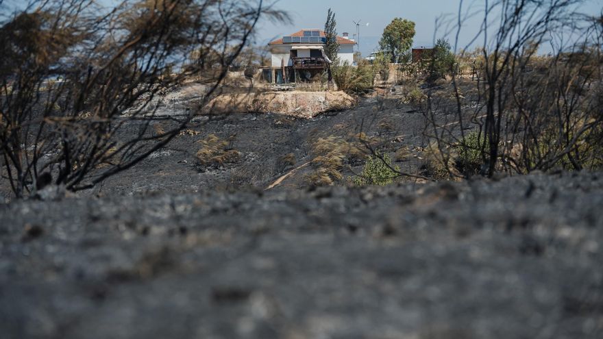 Extinguido el incendio forestal de Méntrida (Toledo), que ha quemado unas 3.100 hectáreas