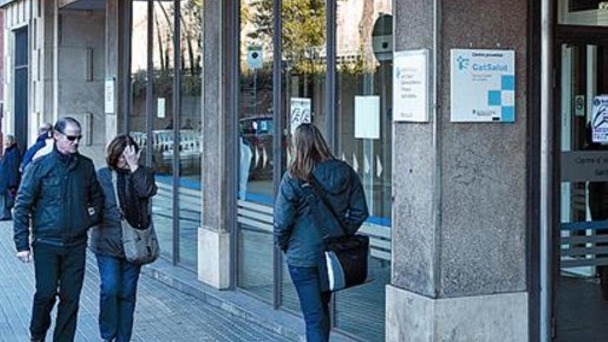 El actual ambulatorio, en Meridiana con Concepció Arenal.