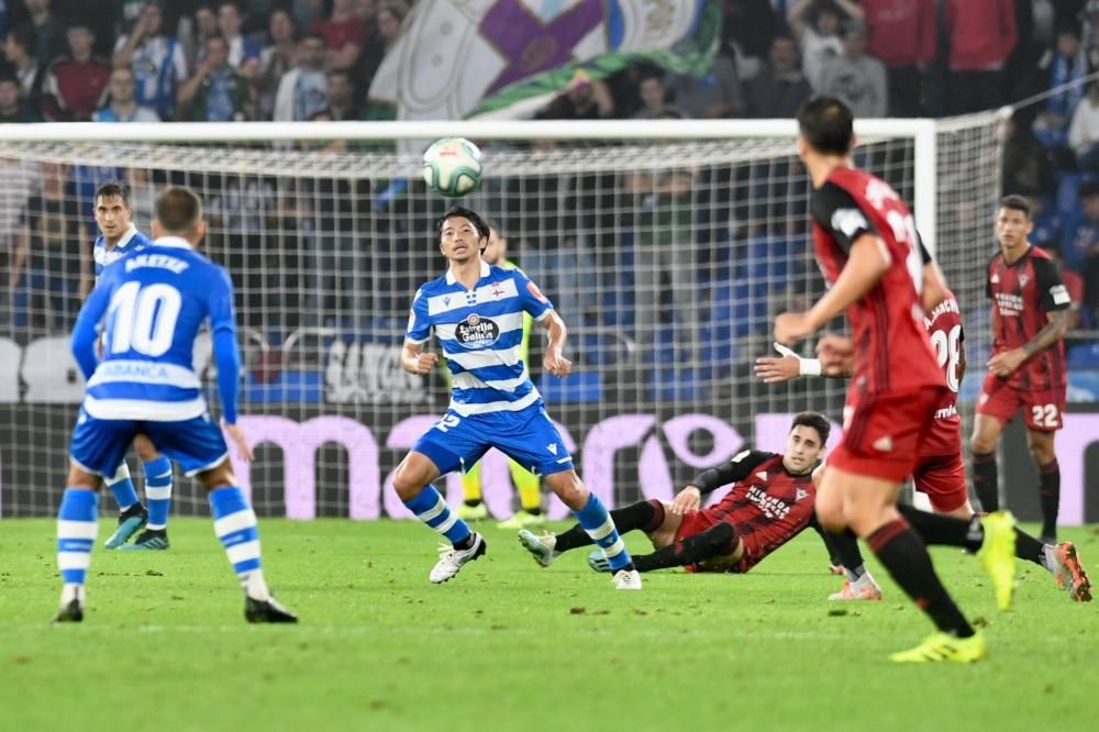 El Dépor no pasa del empate ante el Mirandés